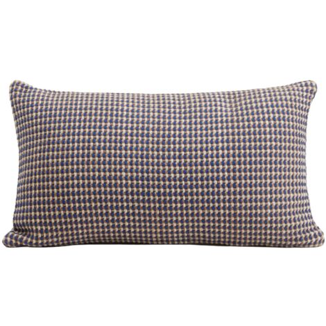Housse de coussin en Tissage en coton de fils colorés MIKENO