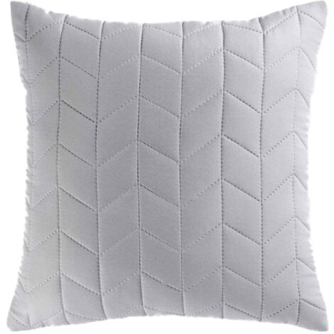 Housse de Coussin "Erika" 40x40cm Gris
