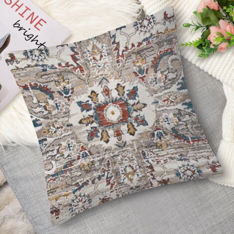 Housse de coussin ethnique, 40x40 cm