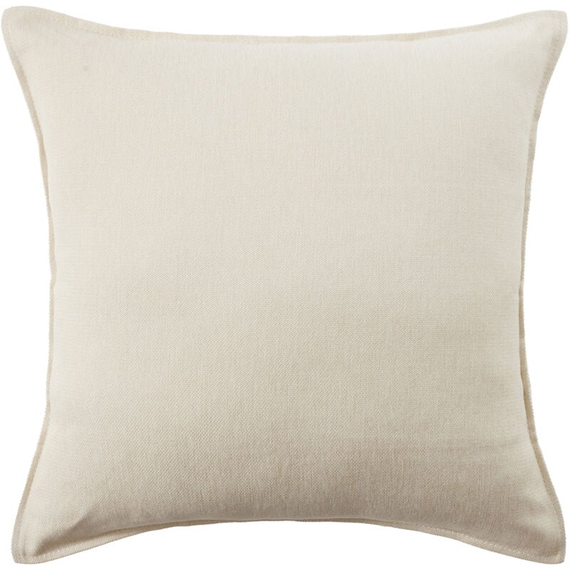 L'effet Papillon - Housse de Coussin extérieur 60 x 60 cm - Naïa Ecru