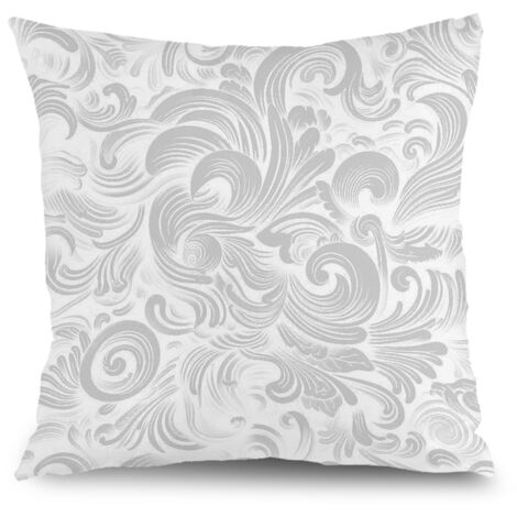 Housse de coussin extérieur floral, décoration canapé extérieur,50×50cm