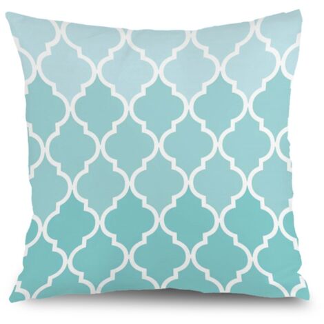 Housse de coussin extérieur floral, décoration maison élégante,40×40cm