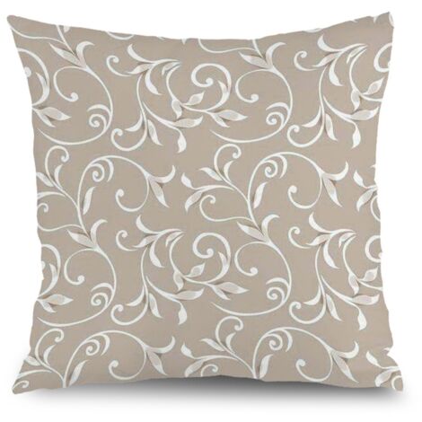 Housse de coussin extérieur floral, décoration terrasse canapé,40×40cm