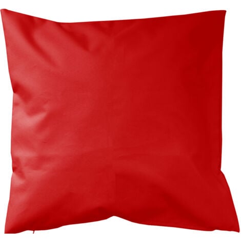 Housse de coussin extérieur imperméable Rouge 40x40 cm