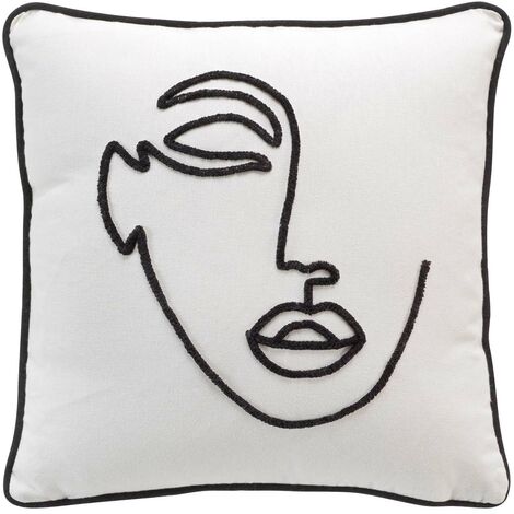 1001KDO Housse de Coussin fantaisie demy 40 x 40 cm