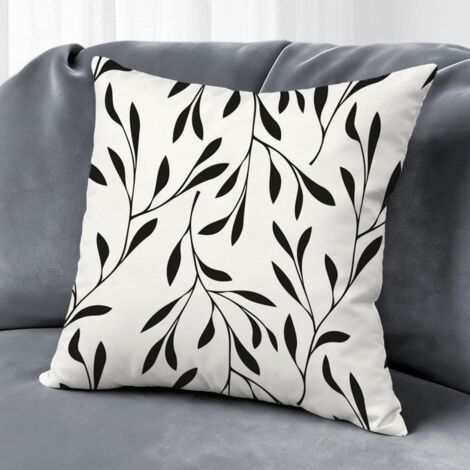 Housse de coussin fleurs colorées, décoration maison intérieur extérieur,50×50cm