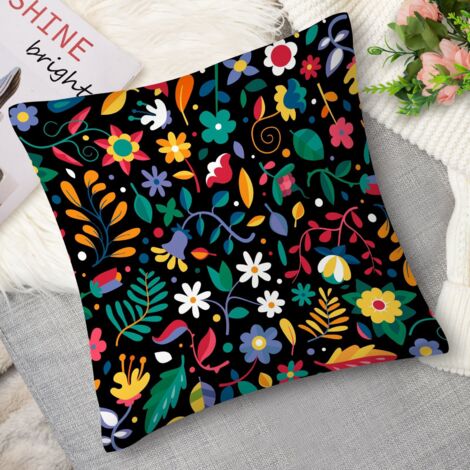 Housse de coussin fleurs de pommier