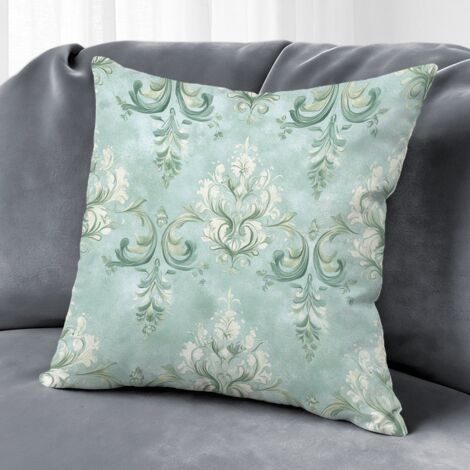 Housse de coussin fleurs jardin, décoration canapé extérieur,40×40cm