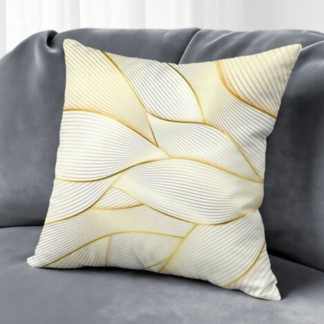 Housse de coussin fleurs jardin, décoration intérieur extérieur maison,40×40cm