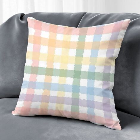 Housse de coussin floral décoratif, décoration maison moderne,50×50cm