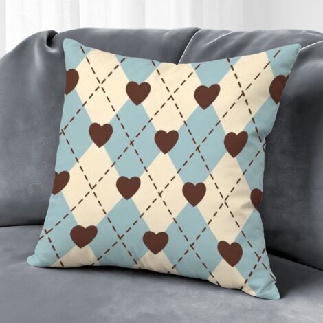 Housse de coussin floral printemps, décoration maison salon chambre,40×40cm