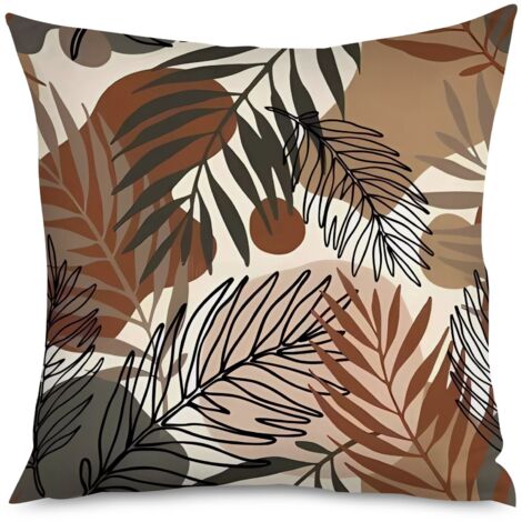 Housse de Coussin Formes Géométriques Élégantes