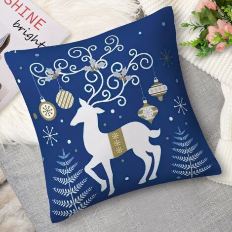 Housse de coussin gnome endormi, paisible
