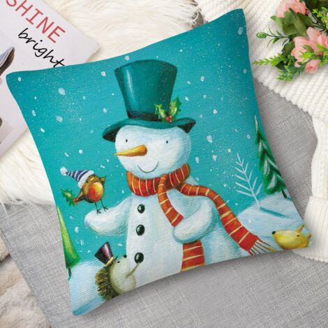 Housse de coussin hiver magique, rêveur