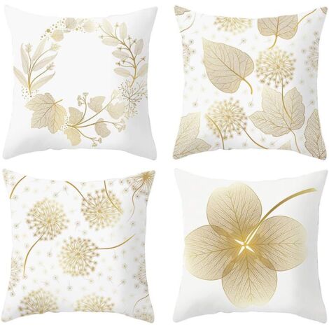 Housse de coussin, housse de coussin, housse de coussin canapé moderne belle housse voiture coussin canapé décoration maison protecteur 4545cm, deux pièces