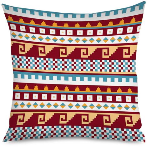 Housse de coussin imprimé dreamcatcher, bohème