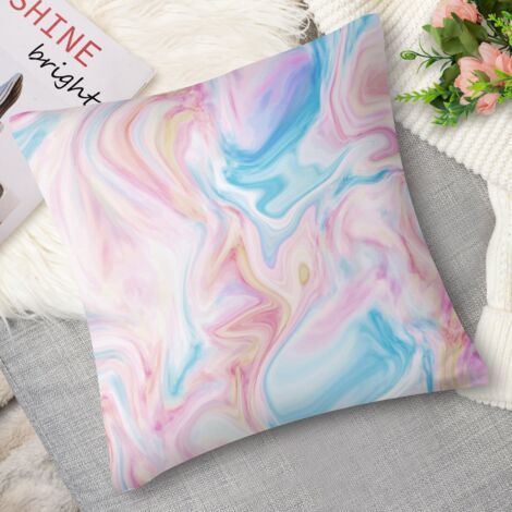 Zomer Set di 2 federe decorative per cuscino 60 x 60 cm, con stampa