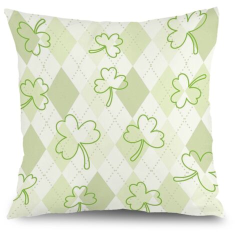 Housse de coussin imprimé symétrique, décoration maison élégante,45×45cm