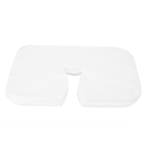 Housse de coussin jetable, 100 pcs Super Doux Coton SPA Appui-Tête Housse de Coussin Visage Massage Housse de Coussin pour Salon de