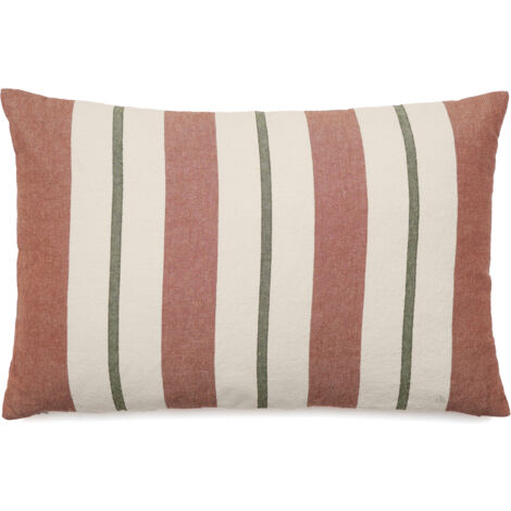 Housse de coussin lin et coton lavé JUNKO 40x60 cm