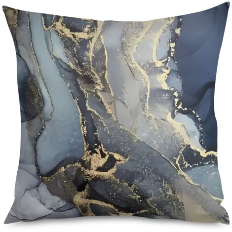 Housse de Coussin Marbre Graphique