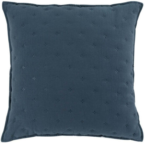 Housse de Coussin "Mellow" 40x40cm Bleu & Blanc