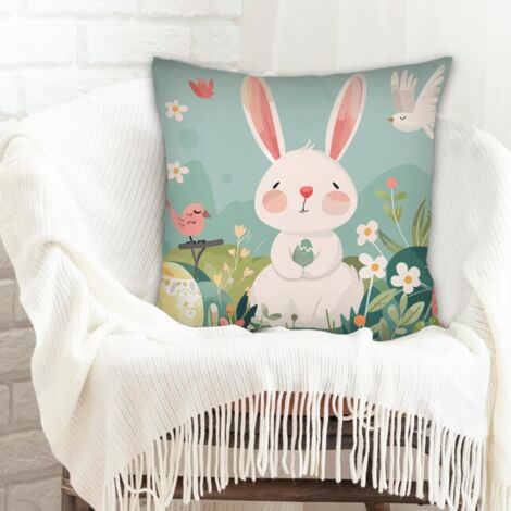 Housse de coussin moderne design solide pour la Saint-Valentin, mariage, anniversaire, Noël, l'Action de grâce