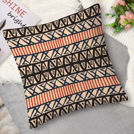 Housse de coussin motif bohème chic