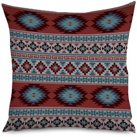 Housse de coussin motifs croissant, oriental