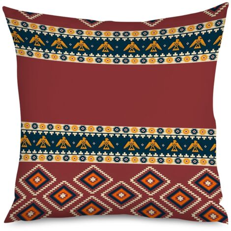 Housse de coussin motifs gitans, bohème liberté