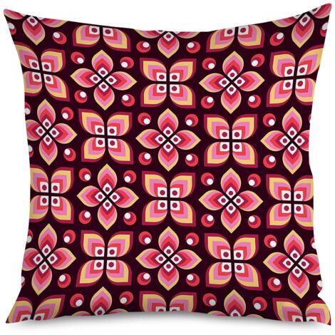 Housse de coussin motifs oiseaux, liberté bohème