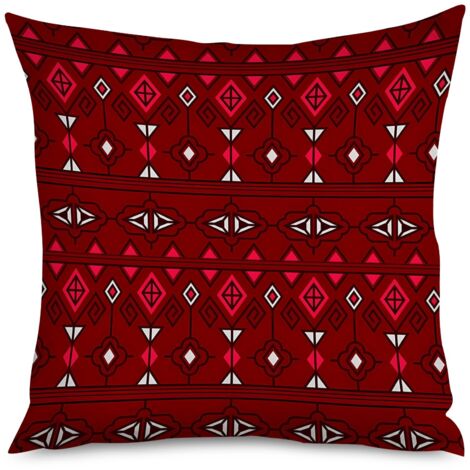 Housse de coussin motifs persans, bohème luxe