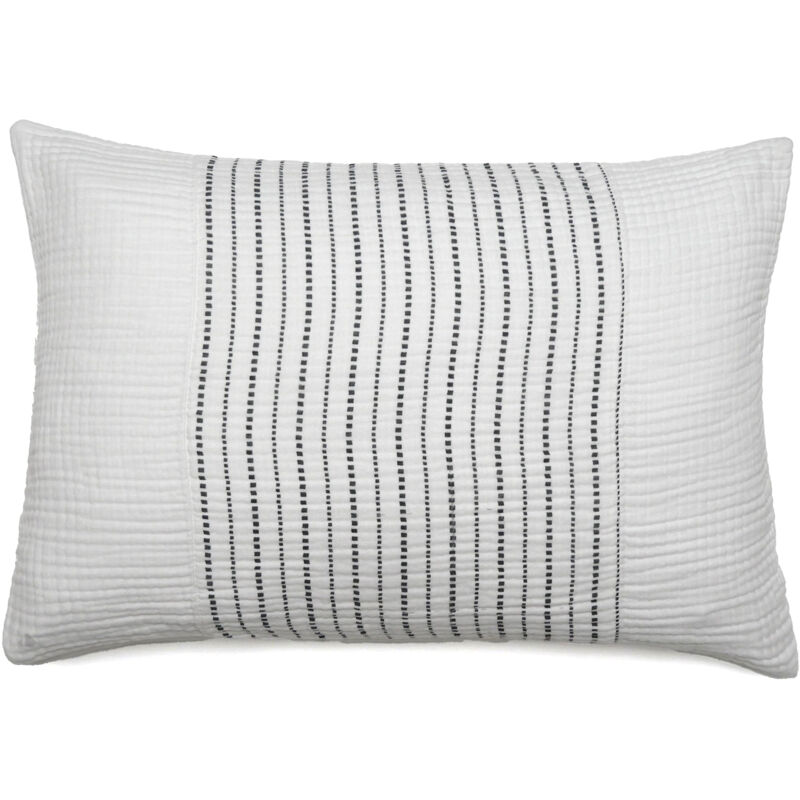 Housse de coussin mousseline de coton IMANI 50x70 cm