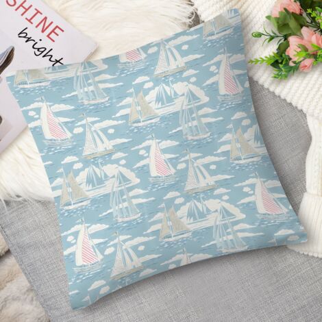 Housse de coussin oursin vintage, graphique