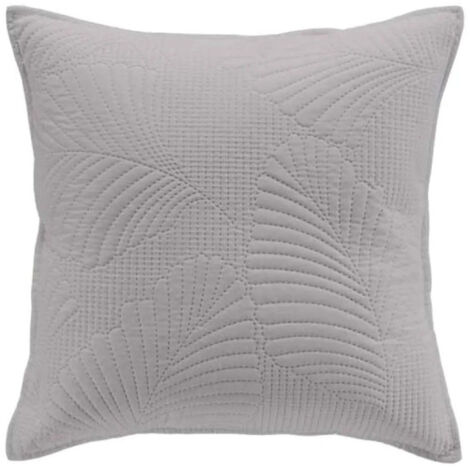 Housse de Coussin "Palombine" 40x40cm Gris