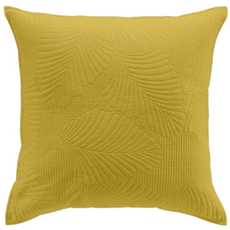 Housse de Coussin "Palombine" 60x60cm Ocre