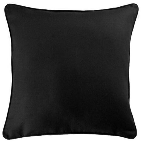 Housse de Coussin "Panama" 40x40cm Noir