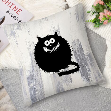 Housse de coussin petit chien tout doux