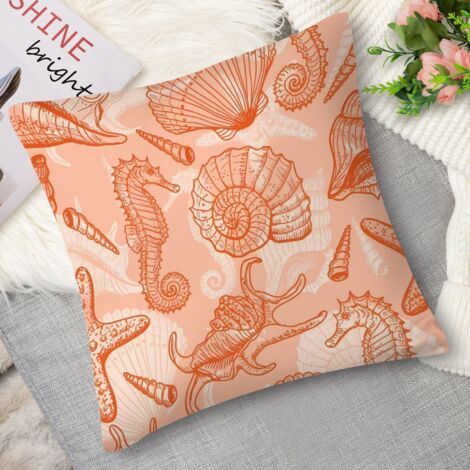 Housse de coussin phoque vintage, mignon