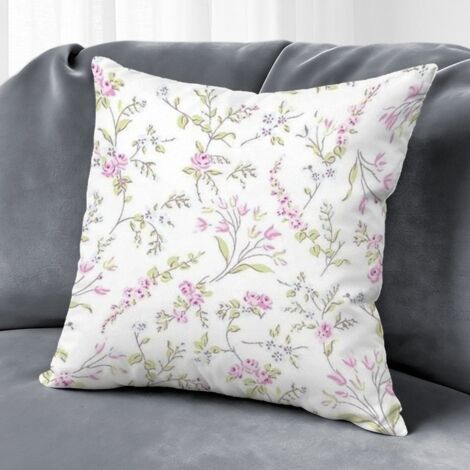 Housse de coussin plantes fleurs vintage, décoration maison,40×40cm