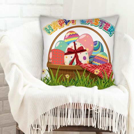 Housse de coussin pour canapé déhoussable pour canapé lit chaise décoratif de ferme la saint-valentin