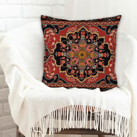 Housse de coussin pour canapé solide pour décoration de maison pour la saint-valentin