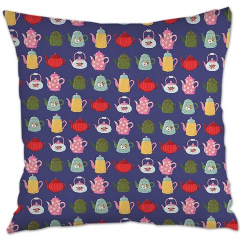 Housse de coussin pour canapé solide pour Noël, anniversaire, la Fête des Pères, la Fête des Mères