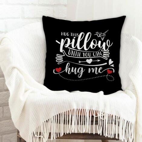 Housse de coussin pour décoration intérieure léger pour petite amie petit ami la saint-valentin