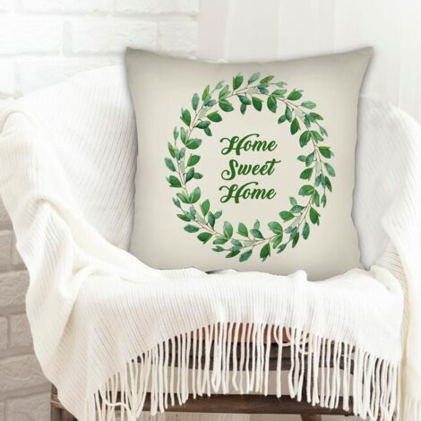 Housse de coussin pour décoration intérieure résistant aux tachespour femme mari petite amie petit ami couple