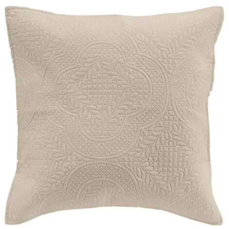 Housse de Coussin "Romane" 40x40cm Naturel