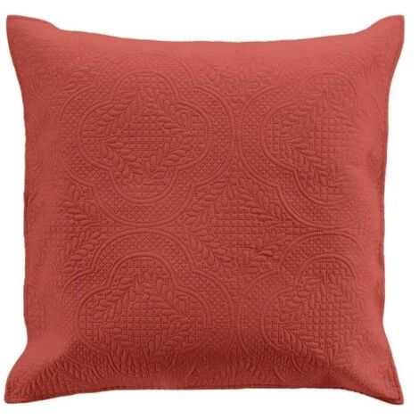 Housse De Coussin "romane" 60x60cm Terracotta