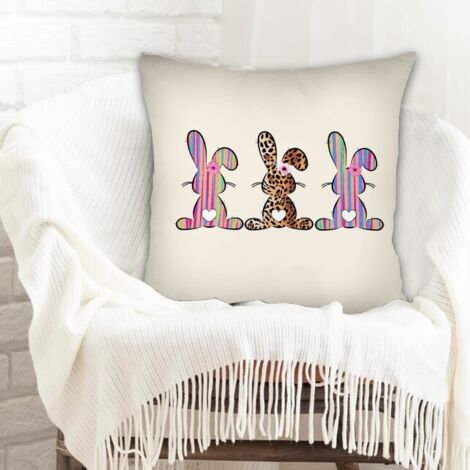 Housse de coussin sans coussin 45x45 à fermeture éclair invisible pour couples petit ami petite amie