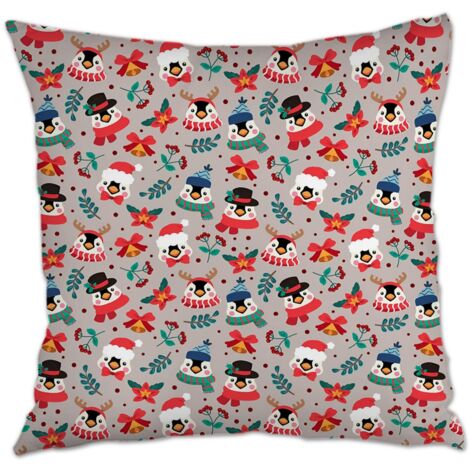 Housse de coussin sans coussin 45x45 déhoussable pour décoration de Pâques pour la maison