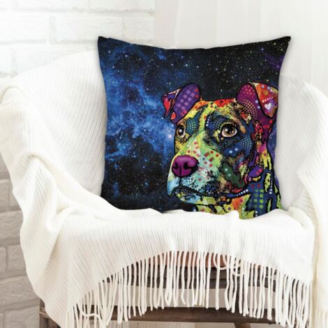 Housse de coussin sans coussin 45x45 maison douce confortable pour petit ami